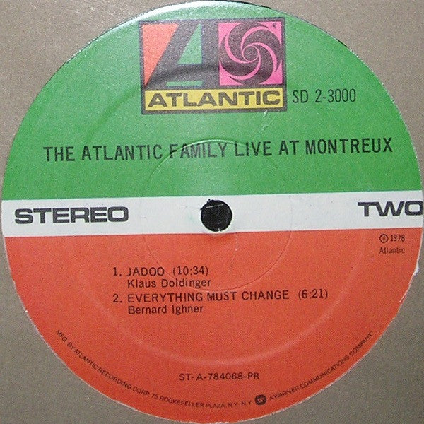 The Atlantic Family - Live At Montreux - LP