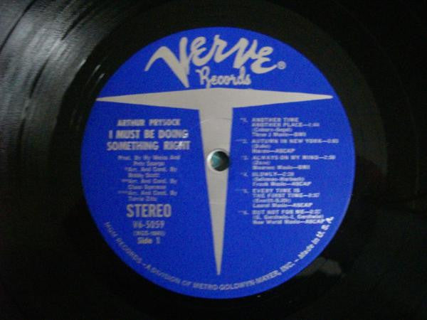 Arthur Prysock - I Must Be Doing Something Right - LP