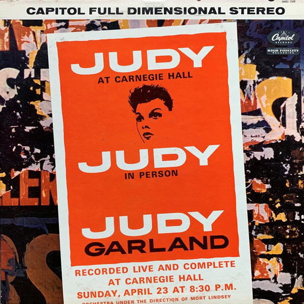 Judy Garland - Judy At Carnegie Hall - Judy In Person - LP