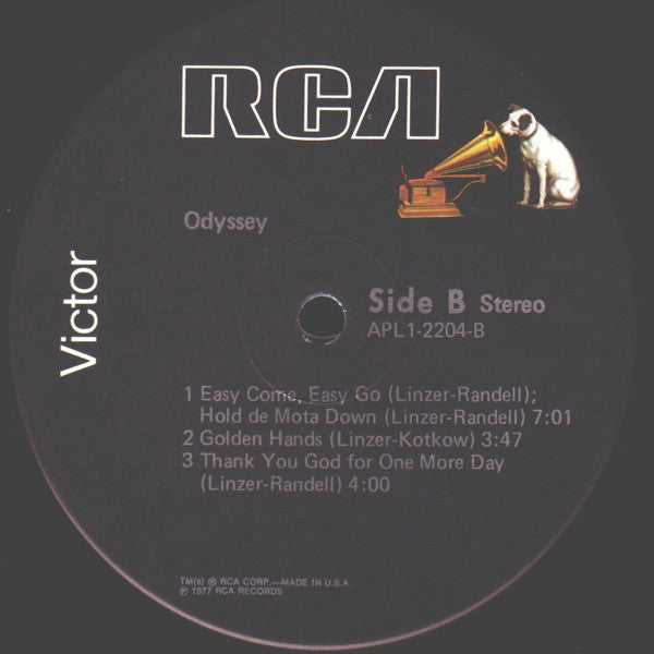 Odyssey  - Odyssey - LP