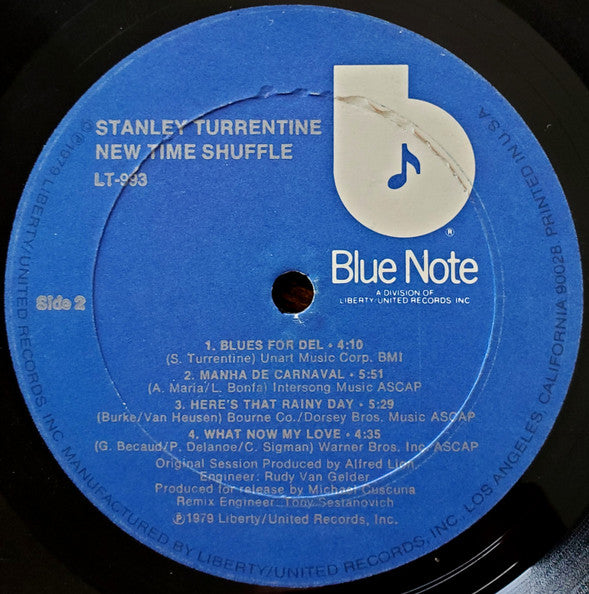 Stanley Turrentine - New Time Shuffle - LP