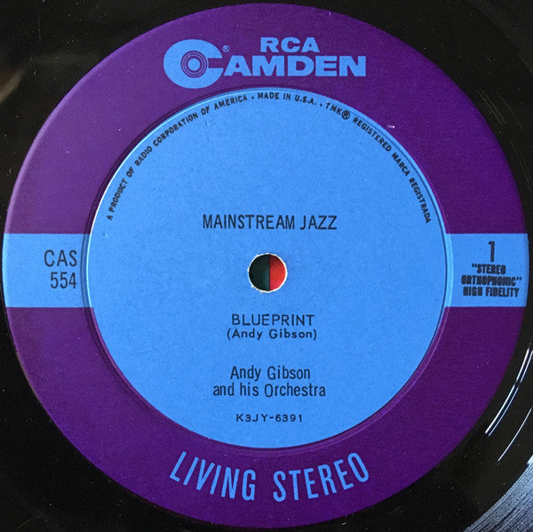 Andy Gibson And His Orchestra / The Mainstream Sextet - Mainstream Jazz - LP