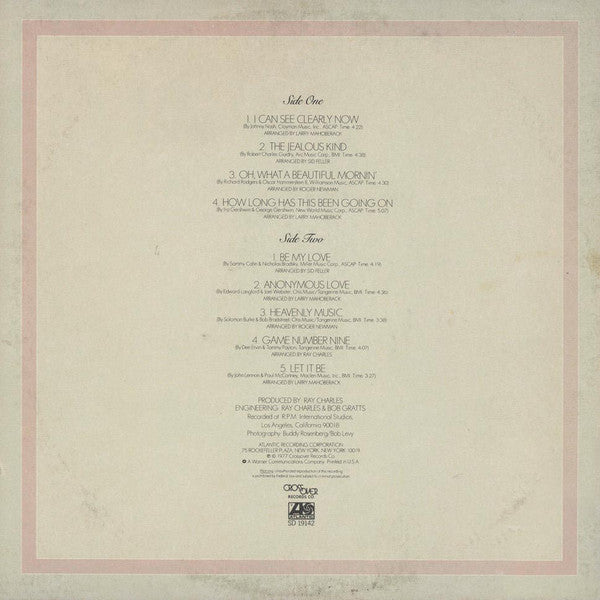 Ray Charles - True To Life - LP