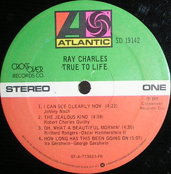 Ray Charles - True To Life - LP