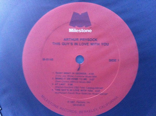 Arthur Prysock - This Guy's In Love With You - LP