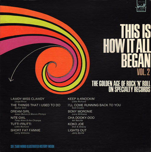 Various - This Is How It All Began Volume Two - LP