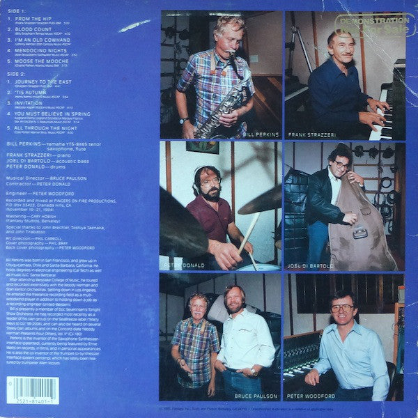 The Bill Perkins Quartet - Journey To The East - LP