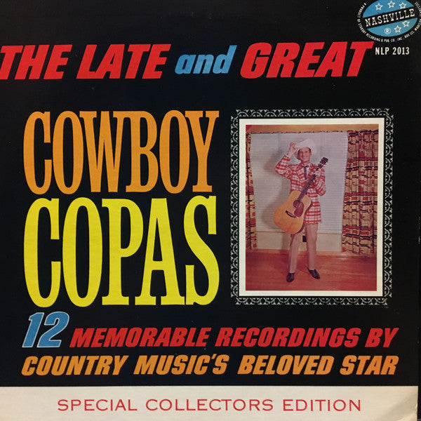 Cowboy Copas - The Late And Great - LP