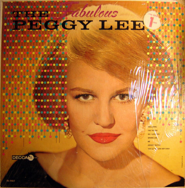 Peggy Lee - The Fabulous Peggy Lee - LP