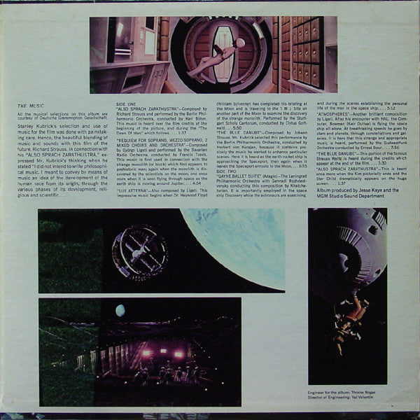 Various - 2001: A Space Odyssey (Music From The Motion Picture Sound Track) - LP