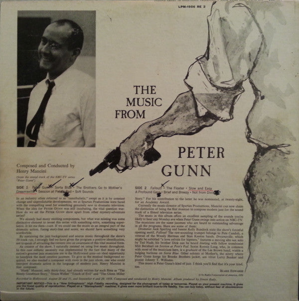 Henry Mancini - The Music From Peter Gunn - LP