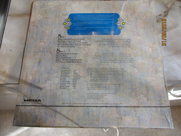 Sammi Smith - Today I Started Loving You Again - LP