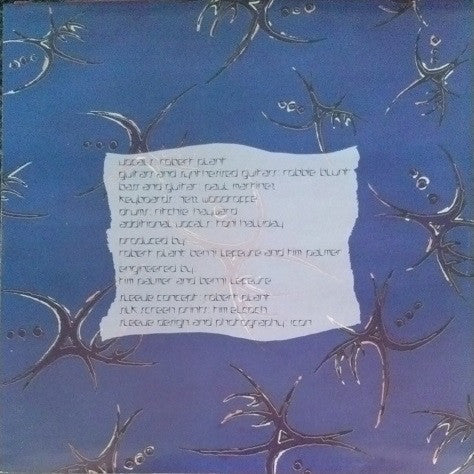 Robert Plant - Shaken 'N' Stirred - LP