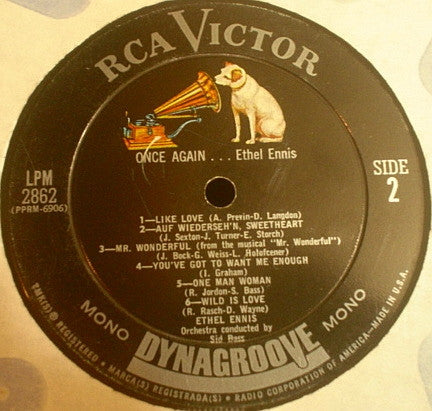 Ethel Ennis - Once Again . . . - LP