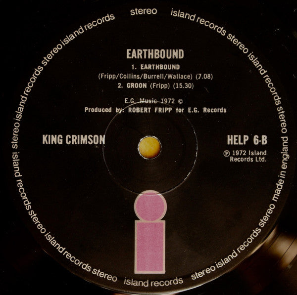 King Crimson - Earthbound - LP