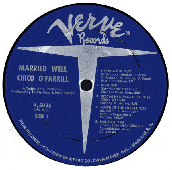 Chico O'Farrill - Married Well - LP