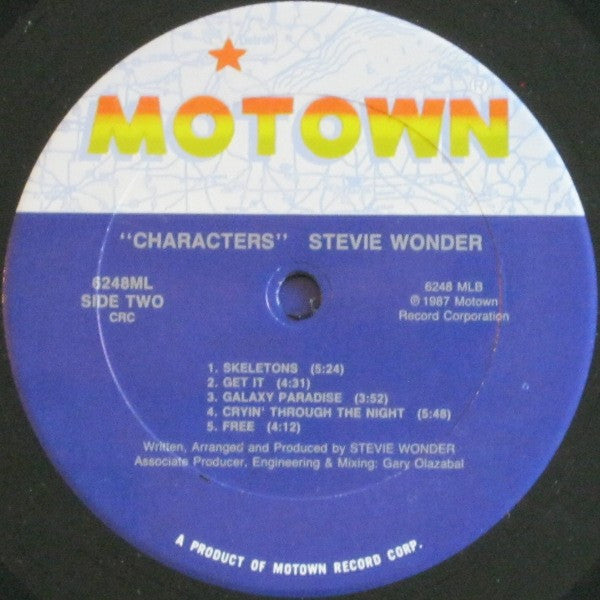 Stevie Wonder - Characters - LP