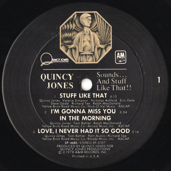 Quincy Jones - Sounds ... And Stuff Like That!! - LP