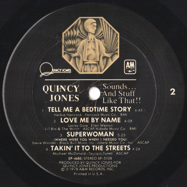 Quincy Jones - Sounds ... And Stuff Like That!! - LP