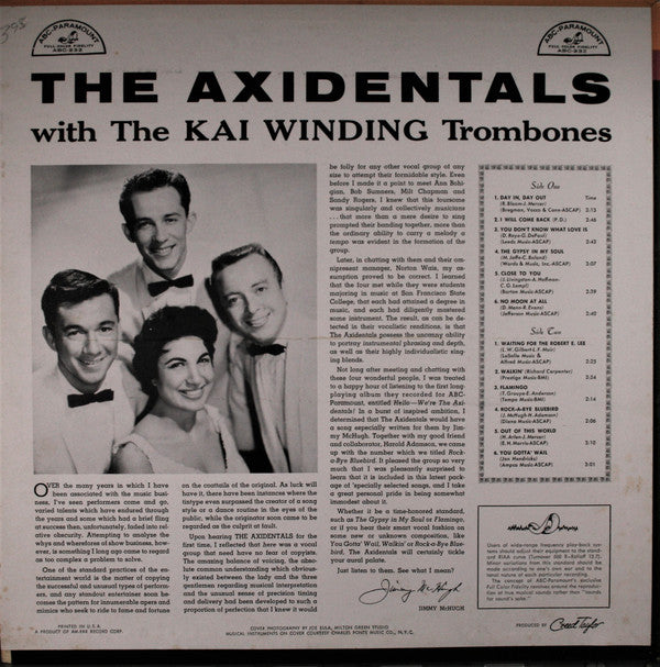 The Axidentals With The Kai Winding Trombones - The Axidentals With The Kai Winding Trombones