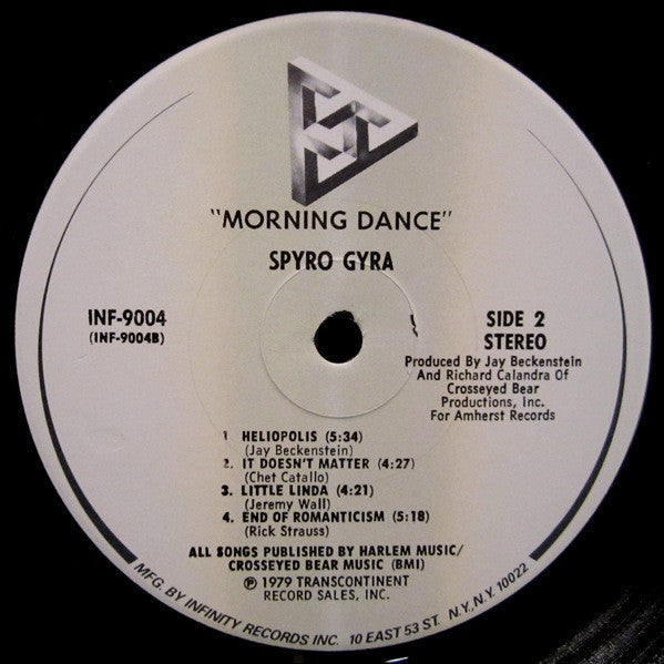 Spyro Gyra - Morning Dance - LP