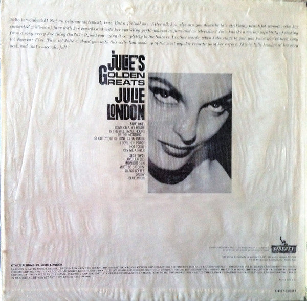 Julie London - Julie's Golden Greats - LP