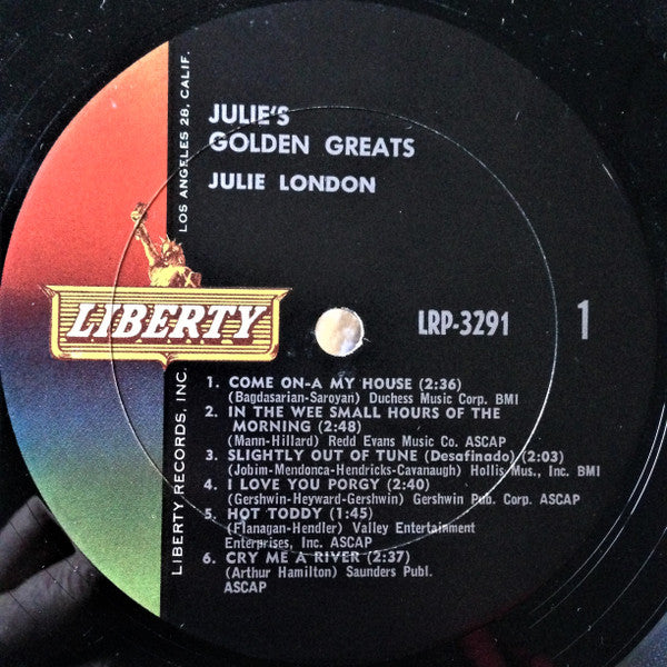 Julie London - Julie's Golden Greats - LP