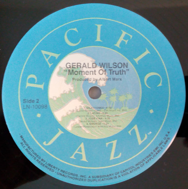 Gerald Wilson - Moment Of Truth - LP