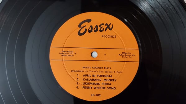Norrie Paramor And His Orchestra - Sensations In Sounds And Moods I Love - LP