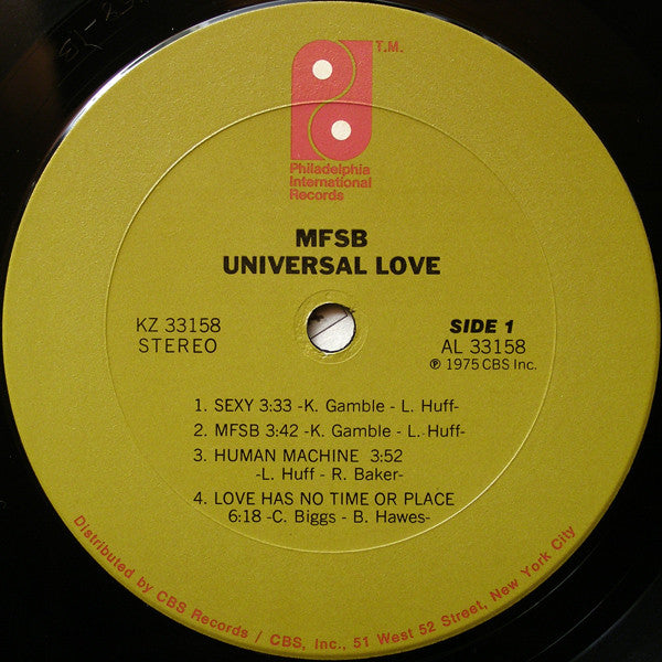 MFSB - Universal Love - LP