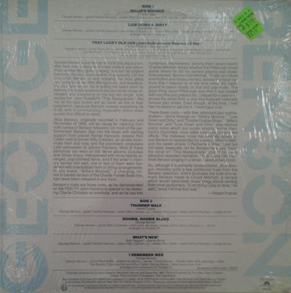 George Benson - Blue Benson - LP