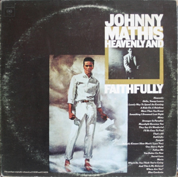 Johnny Mathis - Heavenly And Faithfully - LP