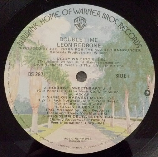 Leon Redbone - Double Time - LP