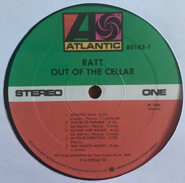 Ratt - Out Of The Cellar - LP