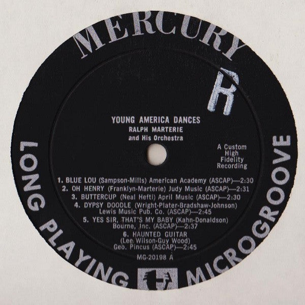 Ralph Marterie And His Orchestra - Young America Dances - LP