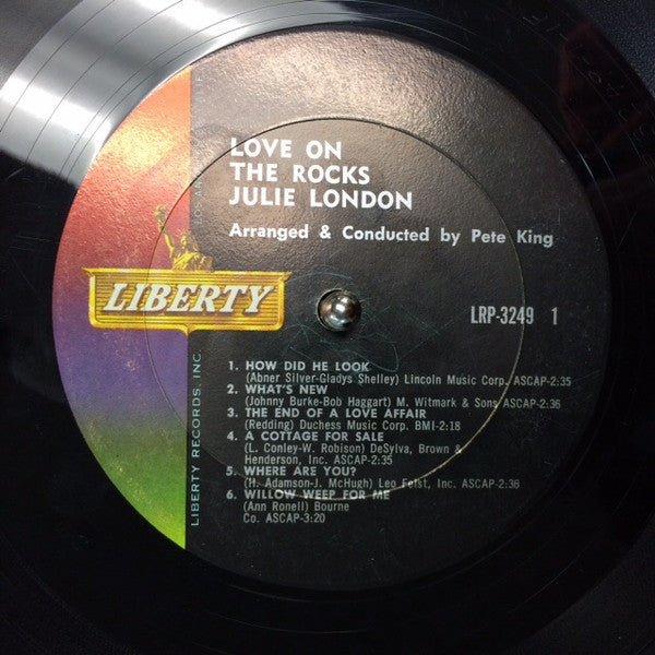 Julie London - Love On The Rocks - LP