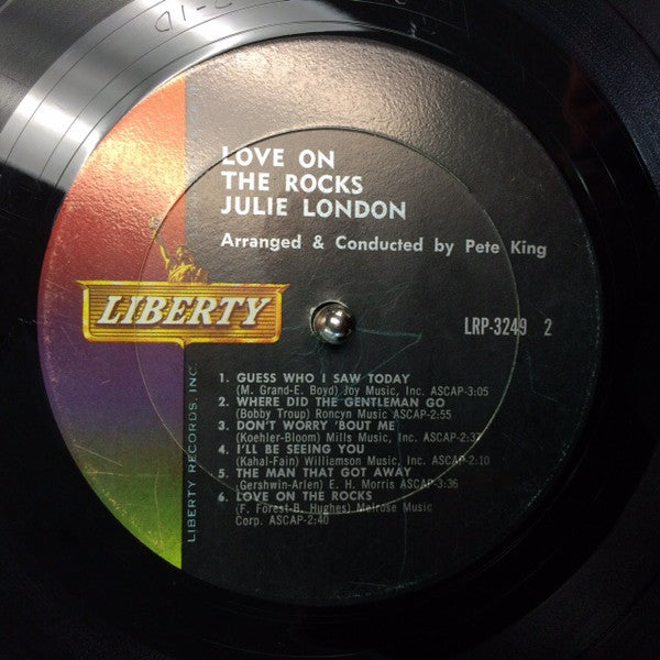 Julie London - Love On The Rocks - LP