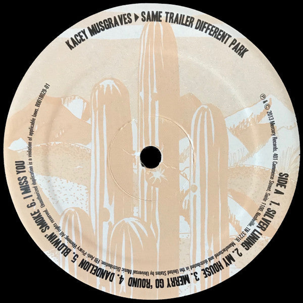 Kacey Musgraves - Same Trailer Different Park - LP