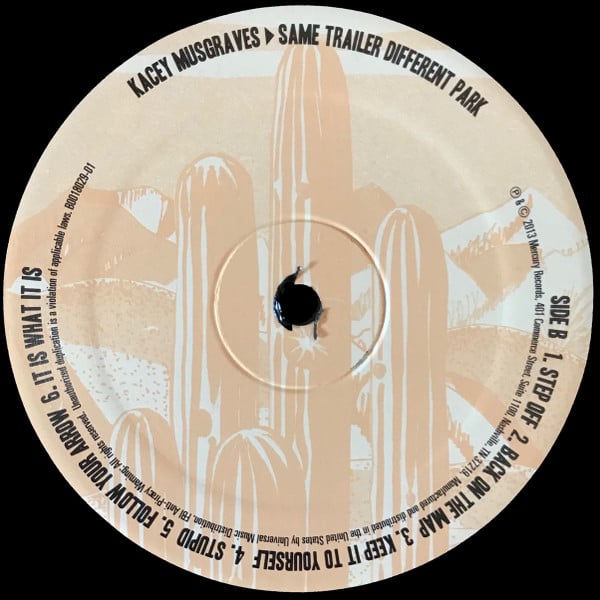 Kacey Musgraves - Same Trailer Different Park - LP