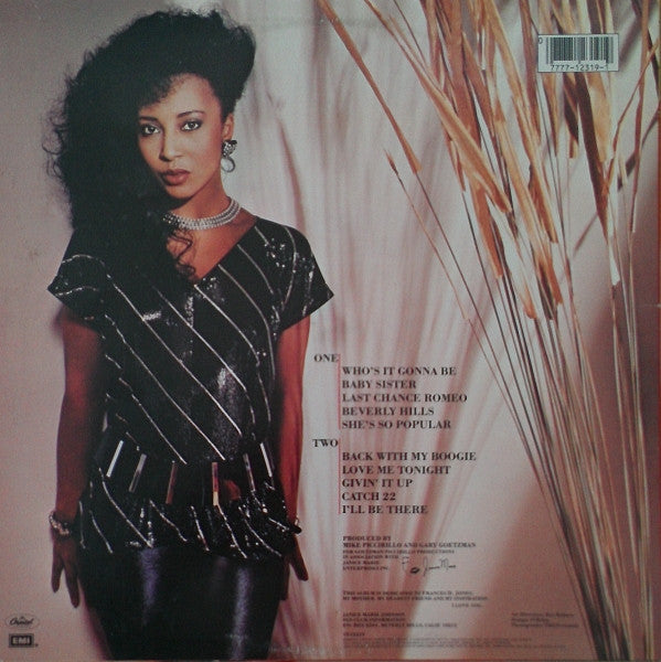 Janice Marie Johnson* - One Taste Of Honey - LP