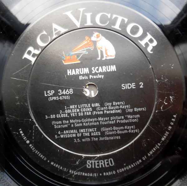 Elvis Presley - Harum Scarum - LP