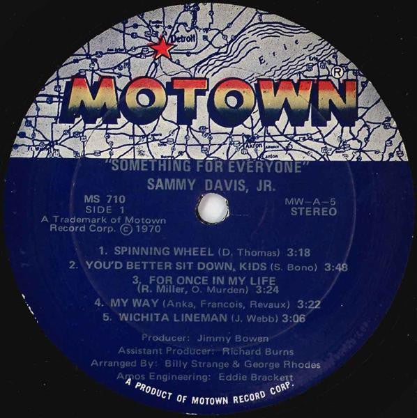 Sammy Davis Jr. - Something For Everyone - LP