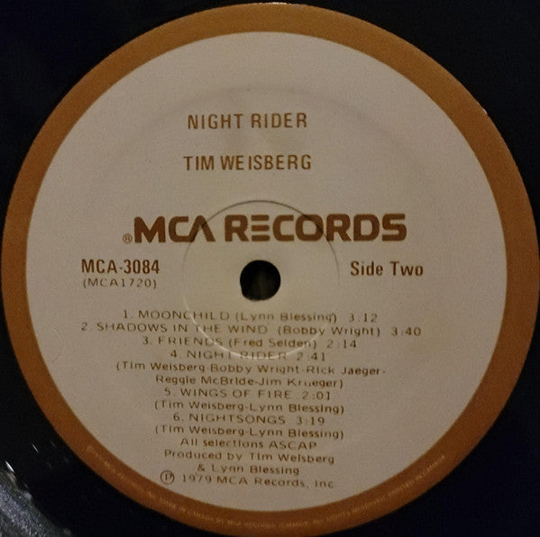 Tim Weisberg - Night-Rider! - LP
