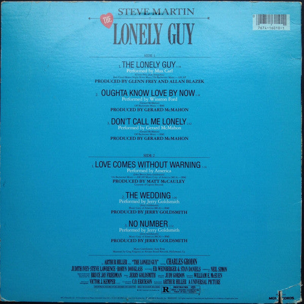 Various - The Lonely Guy (Music From The Original Motion Picture Soundtrack) - LP