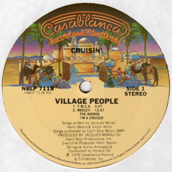 Village People - Cruisin' - LP