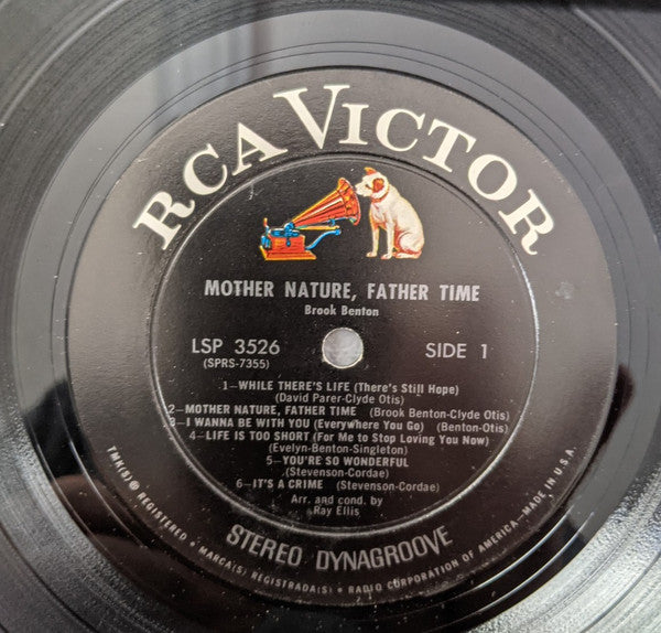 Brook Benton - Mother Nature, Father Time - LP