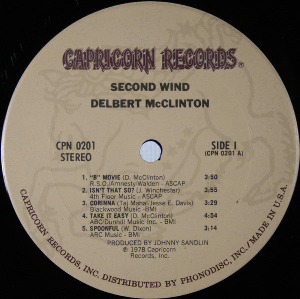 Delbert McClinton - Second Wind - LP