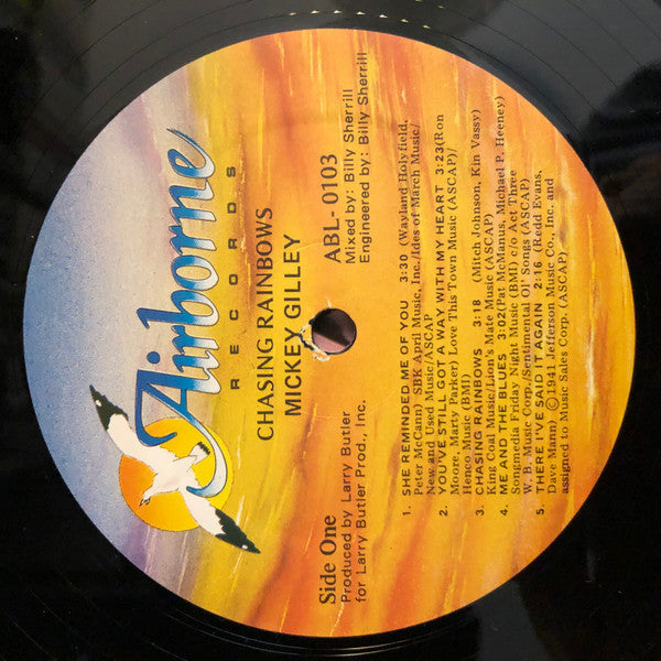 Mickey Gilley - Chasing Rainbows - LP
