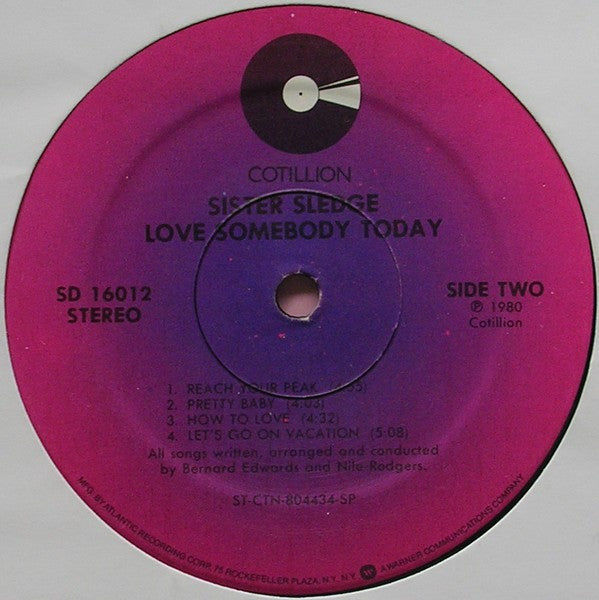 Sister Sledge - Love Somebody Today - LP