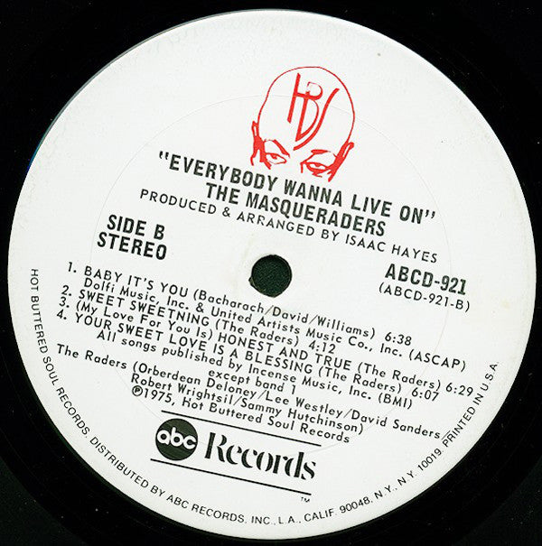 The Masqueraders - Everybody Wanna Live On - LP